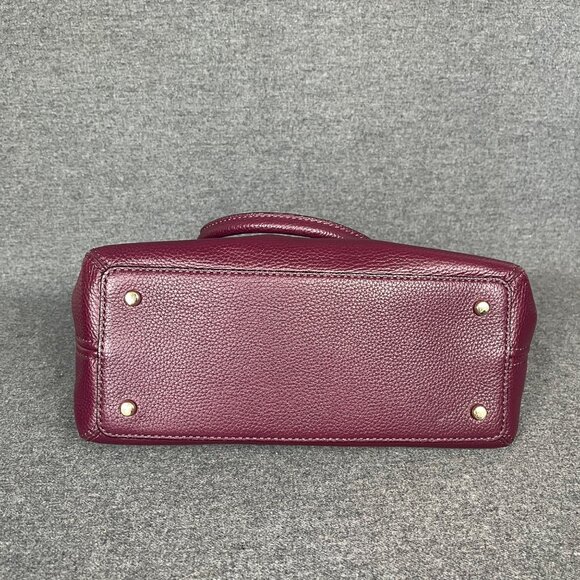 Kate Spade New York Brighton Park Small Felix Leather Wine MISSING CROSSBODY - Picture 11 of 11